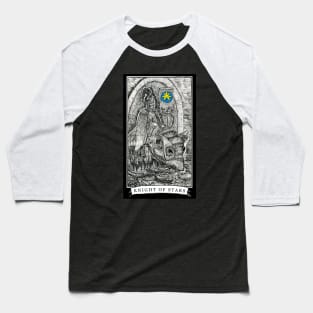 The Knight of Stars - The Tarot Restless Baseball T-Shirt